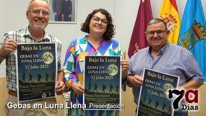 Gebas se prepara para caminar bajo la luz de la Luna llena