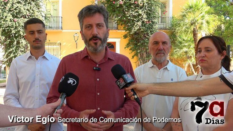 Podemos denunciará en Fiscalía al candidato del PP 'que incitó a ahogar a inmigrantes'