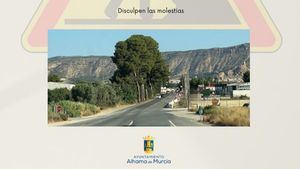 Empiezan las obras en un tramo de la RM-608, que enlaza Alhama con la autovía