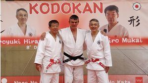 Romar, en un curso de dos sensei del gimnasio de Judo más antiguo