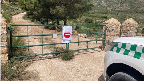 La Consejería limita las actividades y el tránsito por montes para evitar incendios forestales