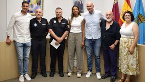 Jubilaciones de Diego Valero y de los policías J. Pérez y D. Garrido