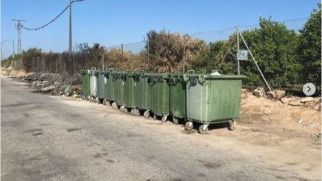 La Policía de Librilla avisa de sanciones por arrojar escombros al contenedor de basura