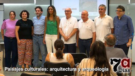 Rosa Sánchez inaugura 'Paisajes Culturales', un curso organizado por Ayuntamiento y UPCT