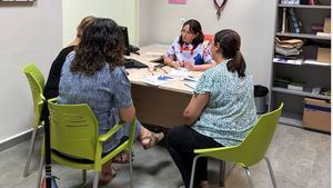 Reunión de la edil de Mujer sobre víctimas de trata y prostitución