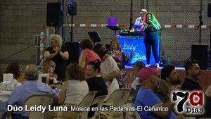 Noche de música y baile en El Cañarico con el Dúo Leidy Luna