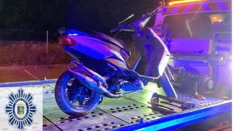 La Policía Local retira ciclomotores con modificaciones ilegales