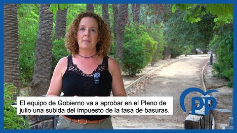 PSOE, IU y Sibina duplican hoy la tasa de la basura, critica el PP
