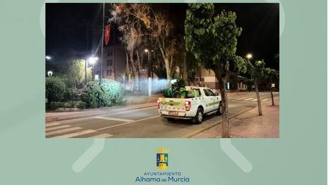 El Ayuntamiento avisa de la fumigación de zonas verdes el sábado