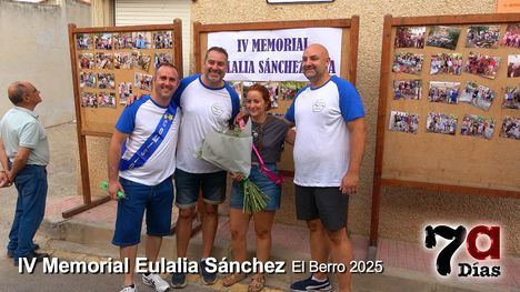 El Berro no se olvida de Eulalia Sánchez Cava en sus fiestas patronales