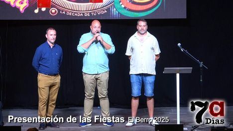 Reconocimiento al apoyo y labor de todos los que hacen posible las Fiestas de El Berro