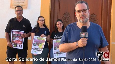 El Barrio comerá jamón en fiestas para apoyar a Peludines y Engatúsate