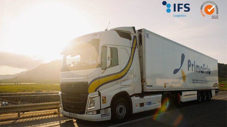 Primafrio renueva el certificado IFS Logistics y refuerza su excelencia en logística alimentaria
