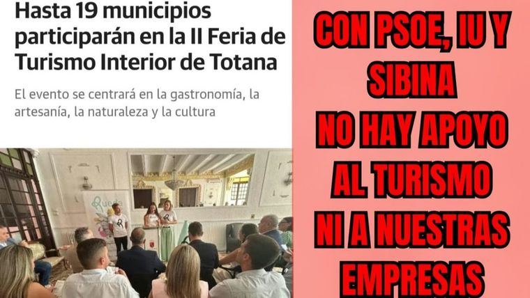 PP: 'Alhama se vuelve invisible en el turismo por culpa del PSOE'