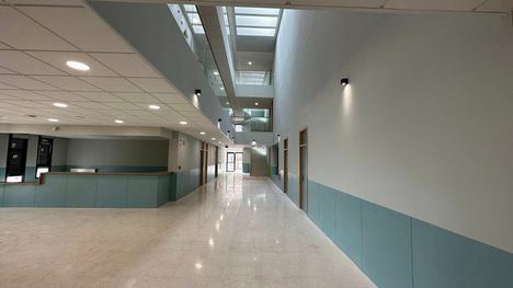 Interior del IES Valle de Leiva en una imagen de 2023