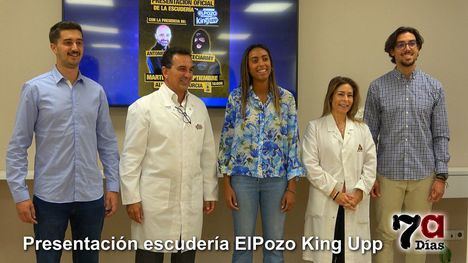 Rosa Sánchez y Rafael Fuertes anuncian la presentación de la escudería de ElPozo