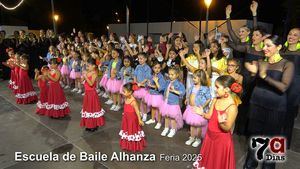 Las alumnas de Alhanza llenan el recinto de los chiringitos de público