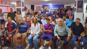 Rosa Sánchez: "Gracias José Clares por dar de nuevo un espacio de convivencia los culés"