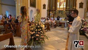Devoción y tradición en la ofrenda floral a la Virgen del Rosario