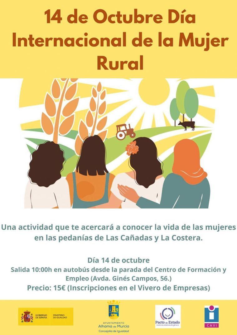 Dori Muñoz:'Mujeres de La Costera,Las Cañadas y El Cañarico, unidas en el Día de la Mujer Rural'