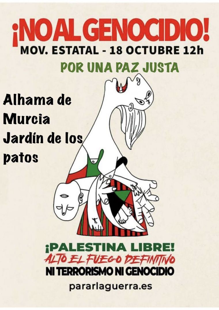 Alhama, entre los 250 municipios españoles que exigen un alto el fuego definitivo en Gaza