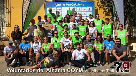 Trofeos y premios para los más rápidos de la VIII Alhama Trail