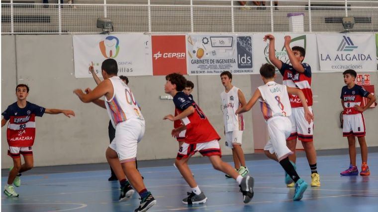 El Infantil plata cayó ante el gran ritmo que impuso el Cehegín