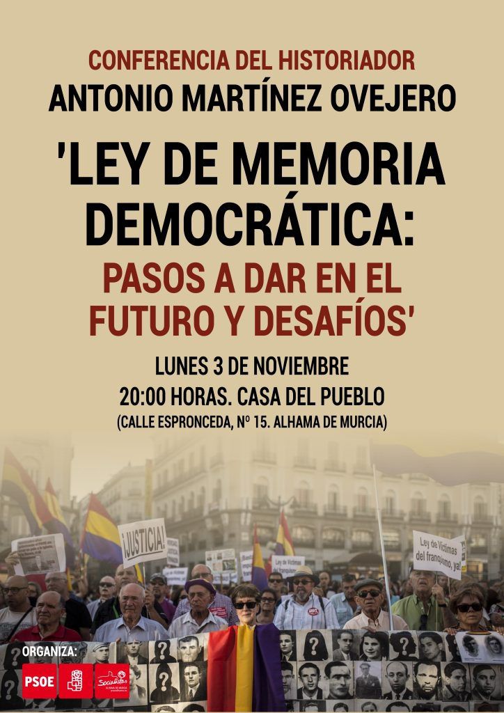 Conferencia sobre los retos de la Ley de Memoria Democrática