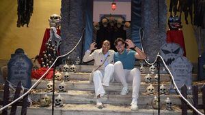 Rosa Sánchez: "¡Qué tarde de Halloween tan terroríficamente divertida!"