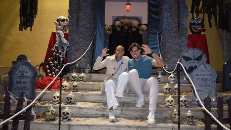 Rosa Sánchez: '¡Qué tarde de Halloween tan terroríficamente divertida!'