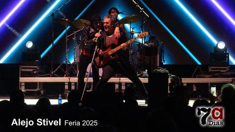El concierto de Alejo Stivel pone el broche a los actos de la Feria