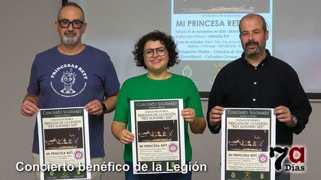 Los legionarios llegan a Alhama para ayudar a Paula, una niña con síndrome de Rett