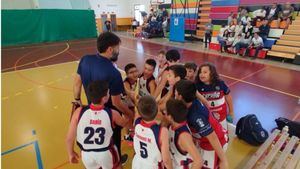 Gran victoria del equipo de Minibasket en el que todos aportaron