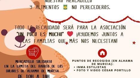 Campaña solidaria de Navidad organizada por la Asociación de Vecinos del Barrio