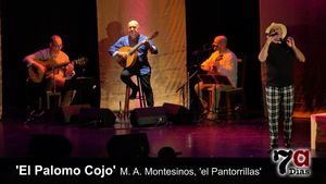 El Pantorrillas hace una fiesta de su actuación en el Teatro Velasco