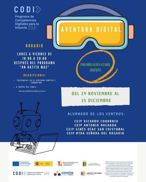 Tercera y última fase del programa CODI de competencias digitales