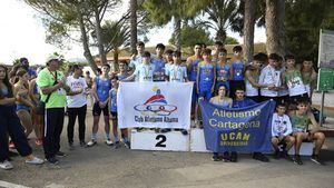 El equipo Sub16, plata en el Campeonato Regional de Atletismo