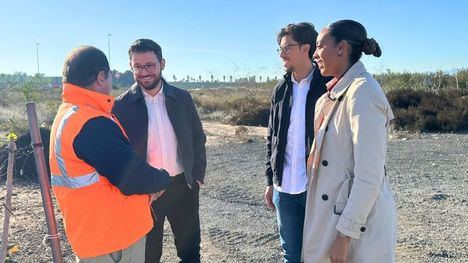 La alcaldesa valora 'muy positivamente' las obras en la RM-23