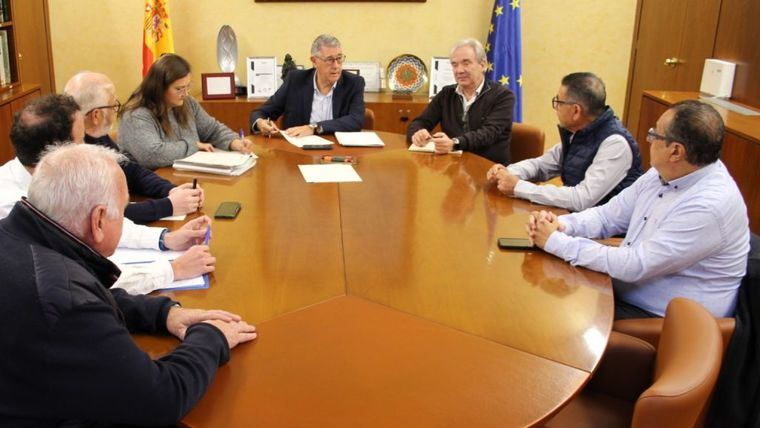 Reunión de la CHS con los regantes de Alhama de Murcia y Totana