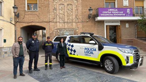 Nuevo vehículo de la Policía Local de Librilla para patrullaje en entornos rurales