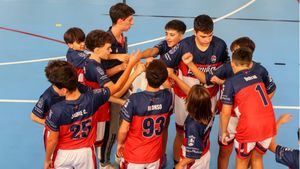 Buen partido del Infantil Plata en una salida complicada