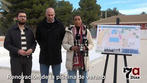 Inicio de las obras de renovación de las piscinas de verano del Complejo Guadalentín