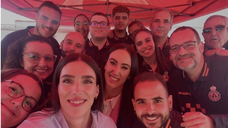 María Cánovas: 'Feliz día a la familia naranja'