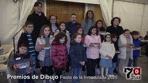 Premio a los mejores dibujos del concurso de la Inmaculada