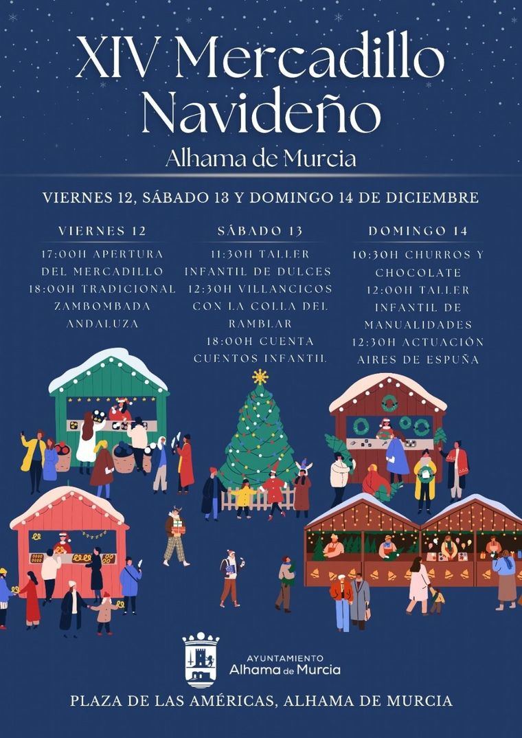 El Mercadillo Navideño llenará de actividades la Plaza de las Américas