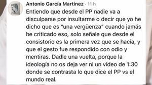 Antonio García: "De verdugo a víctima, un proceso preocupante"