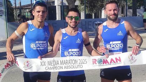 Jaime Moral, campeón regional de media maratón en T. Pacheco