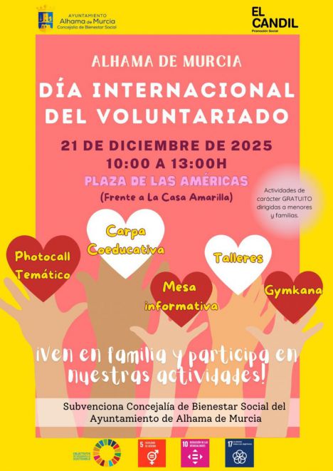 El Candil celebra el Día del Voluntariado con actividades gratis para menores y familias