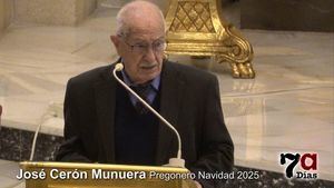 José Cerón Munuera anuncia la llegada de la fiesta de Navidad