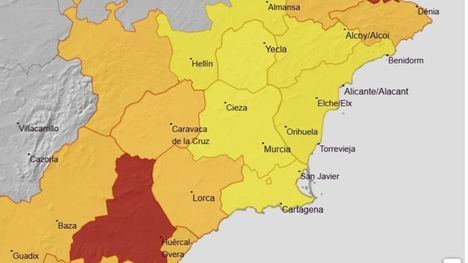 El Ayuntamiento activa la preemergencia ante el aviso naranja por lluvias de la Aemet